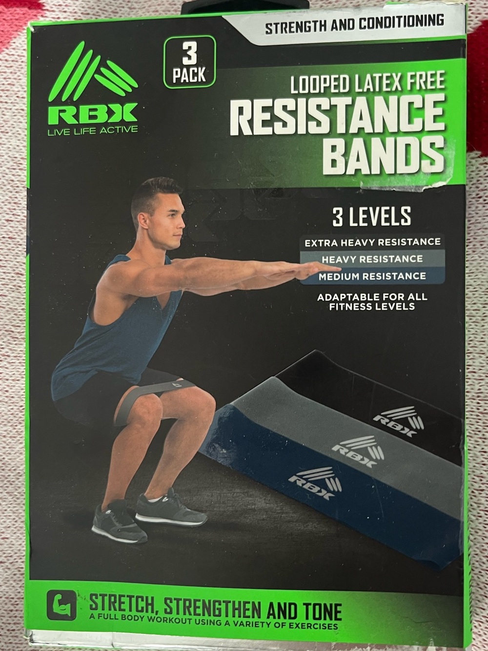RBX Resistance Bands New